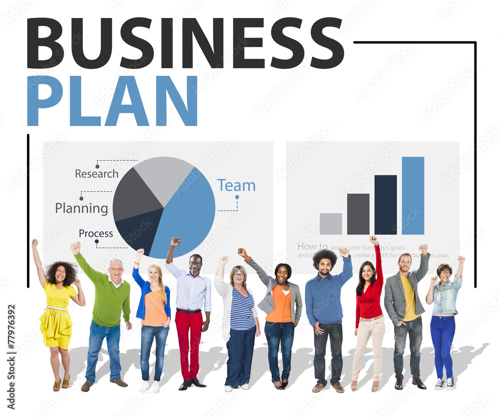 Business Plan Planning Strategy Meeting Conference Concept