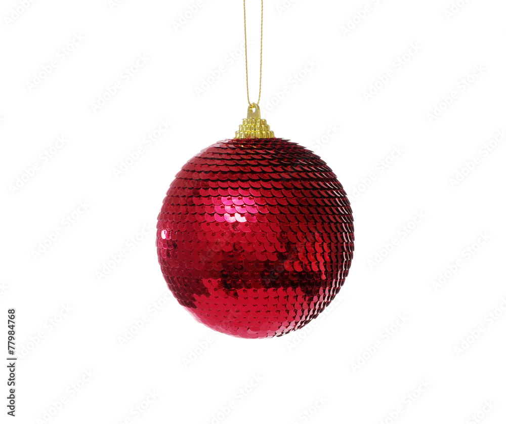 Red ball of christmas