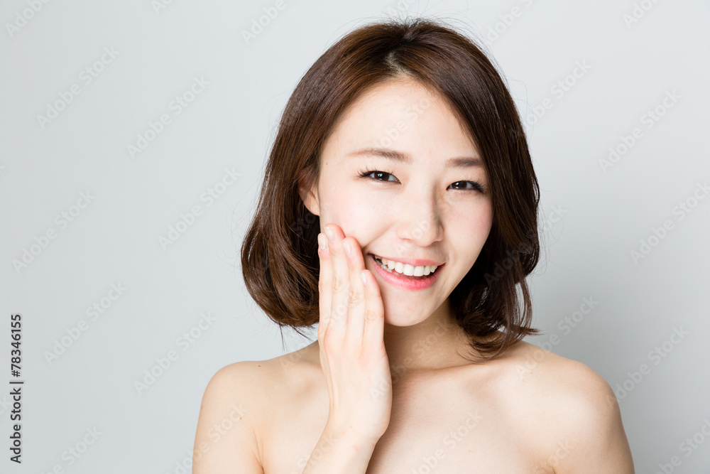 attractive asian woman beauty image