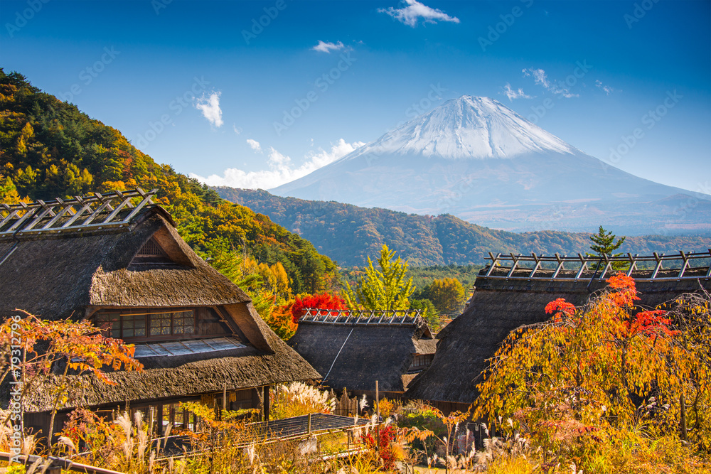 Iyashi no sato村，日本富士山