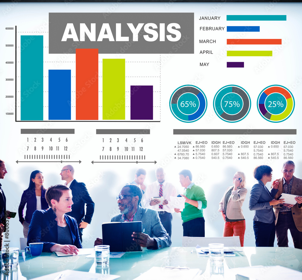 分析分析条形图数据信息概念