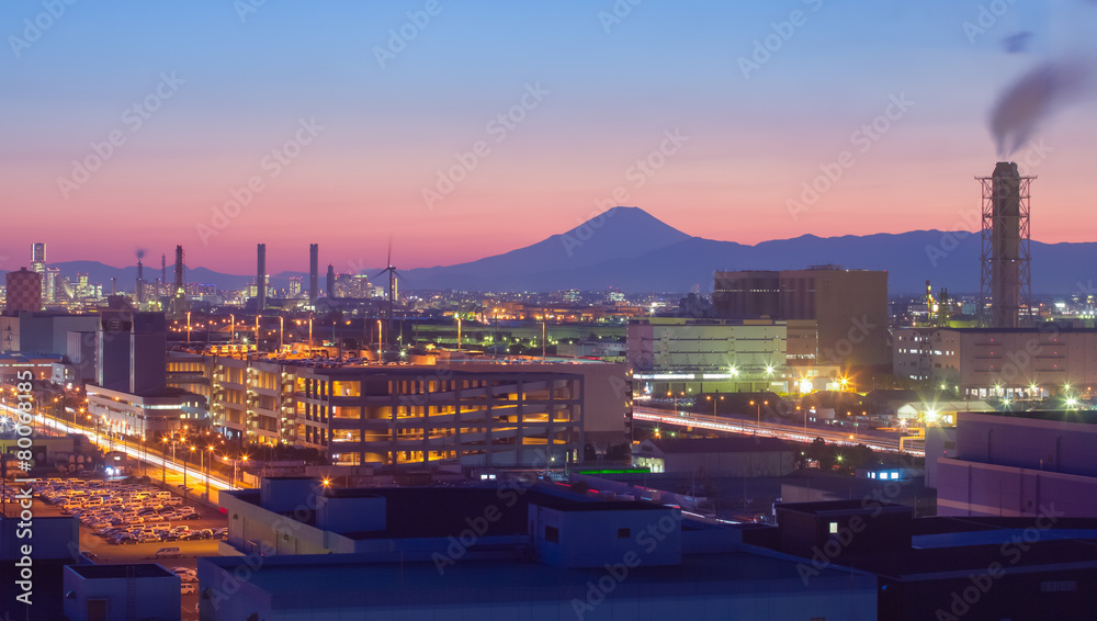 川崎市富士山和日本工业区