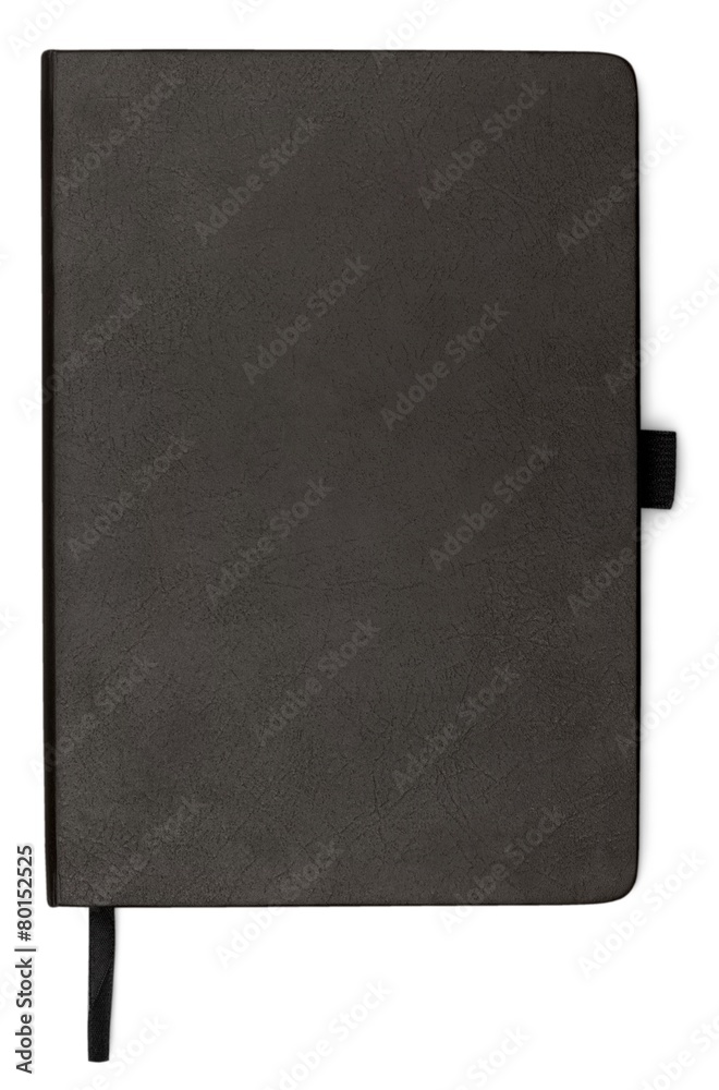 Moleskin. black notebook