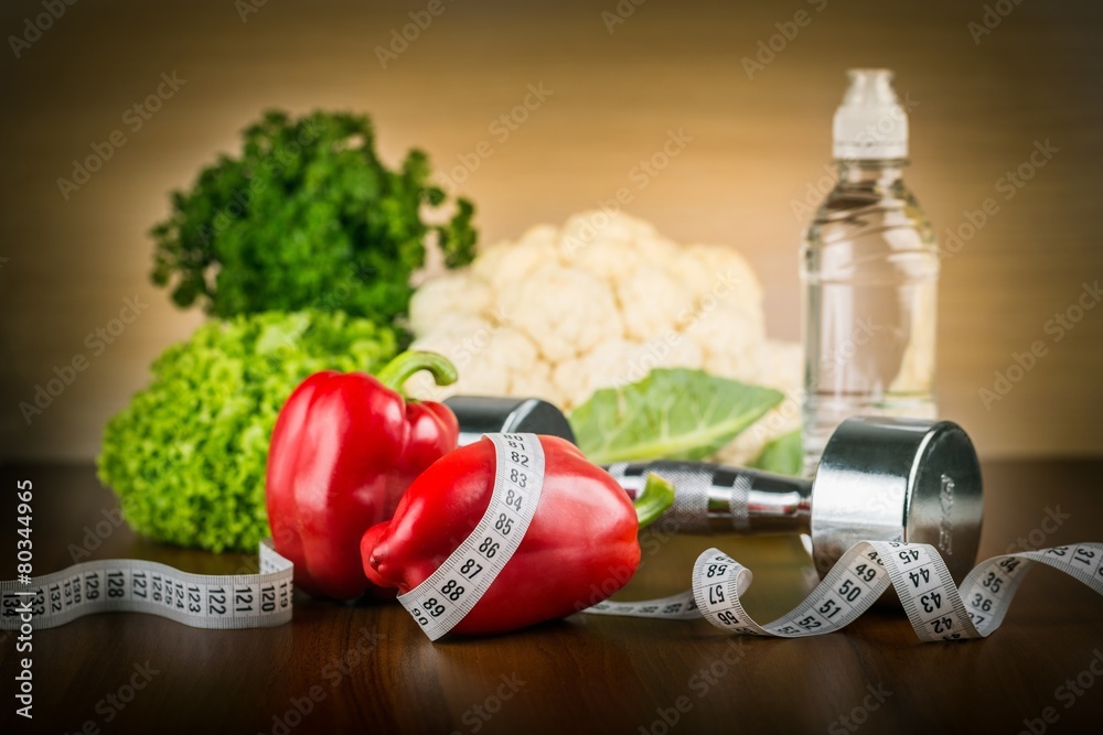 Diet. Healthy lifestyle concept, Diet and fitness