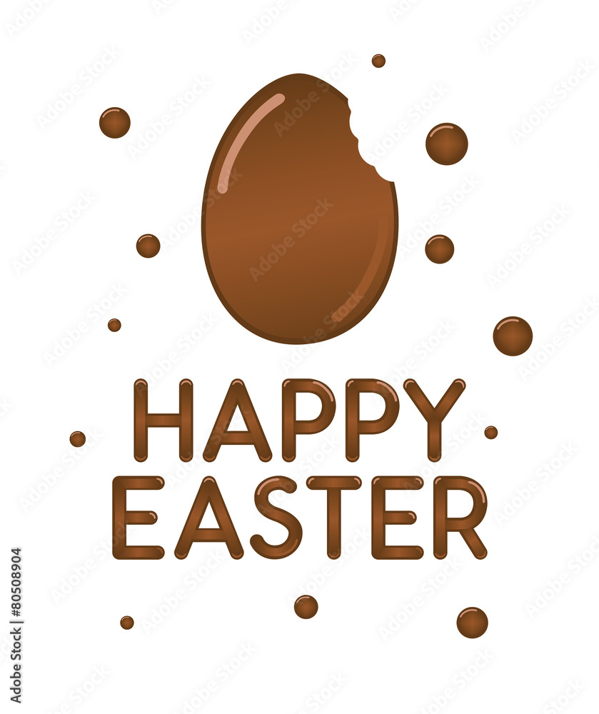 Happy Easter greeting vector