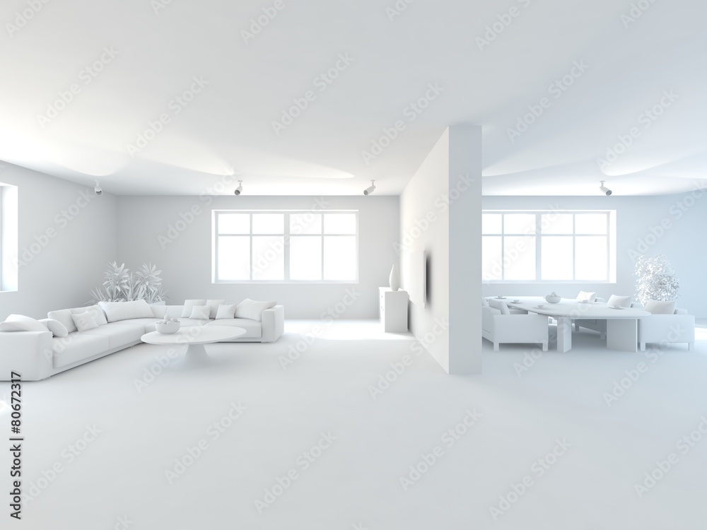 abstract grey interior design