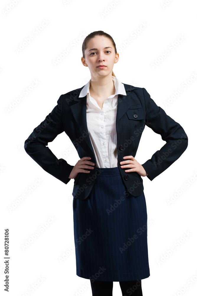 Confident businesswoman