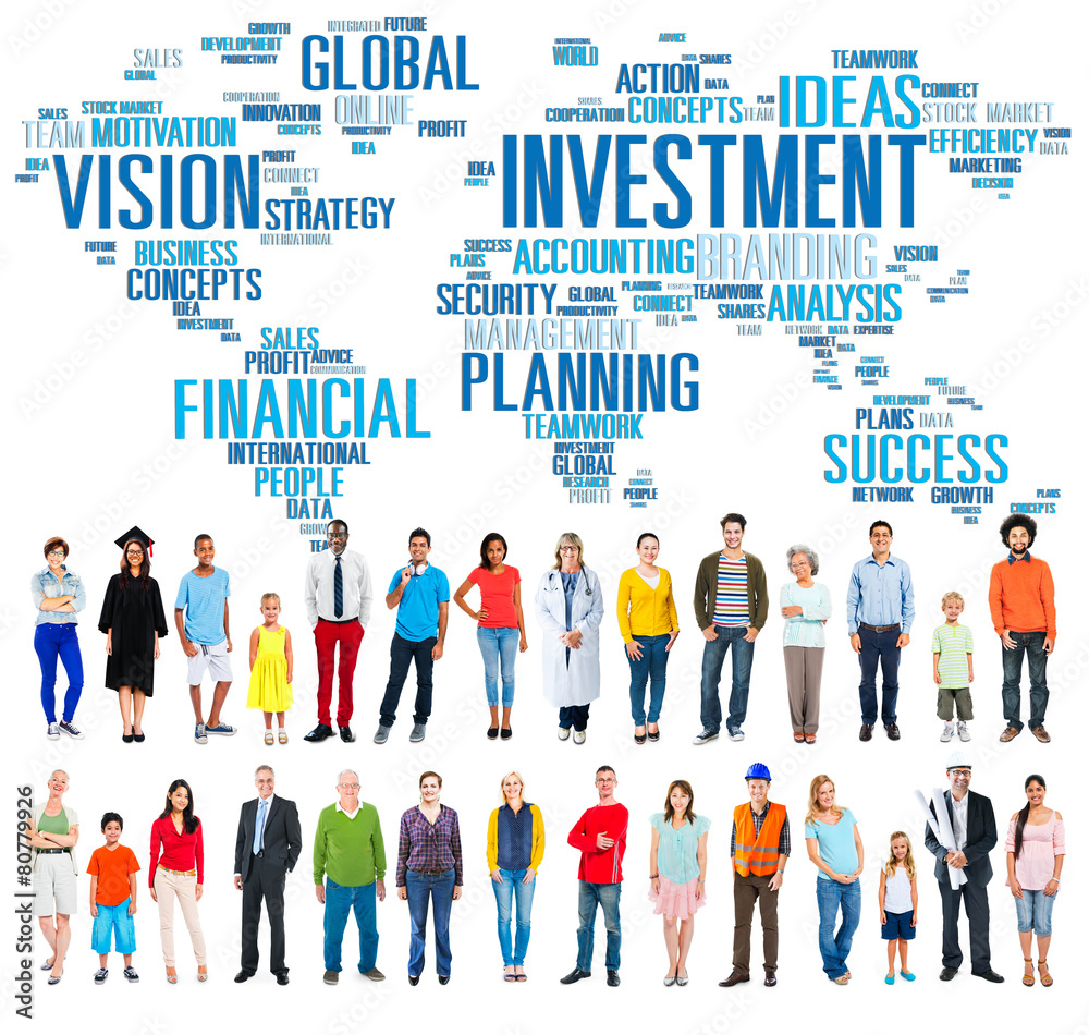 Investment Vision Planning Financial  Success Global Concept