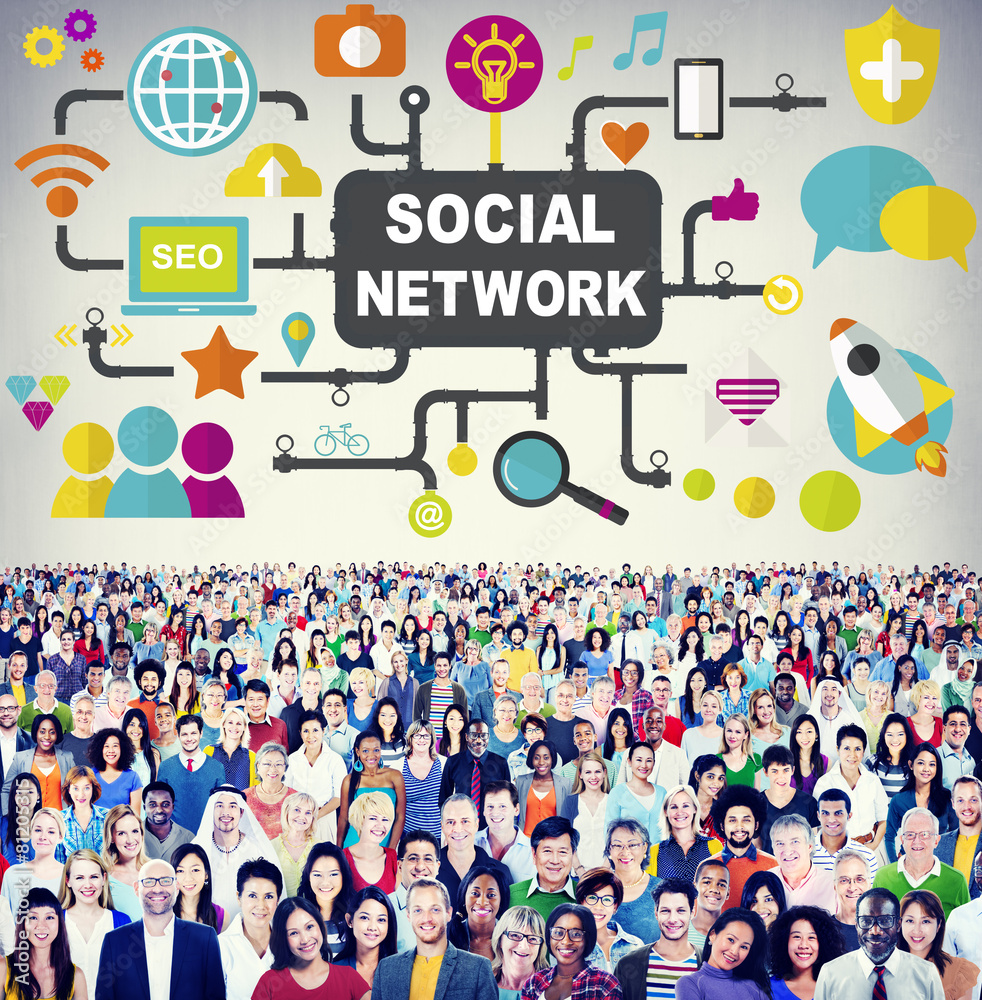 Social Network Internet Online Society Social Network Concept