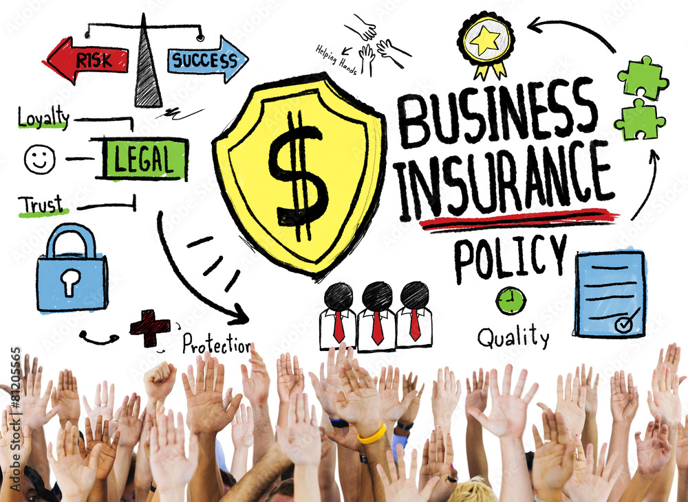 Business Insurance Policy Community Concept