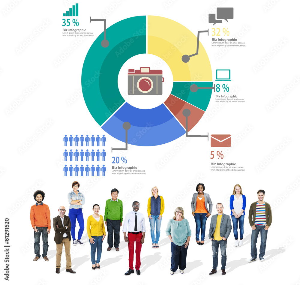 Analysis Analytic Marketing Sharing Graph Diagram Concept