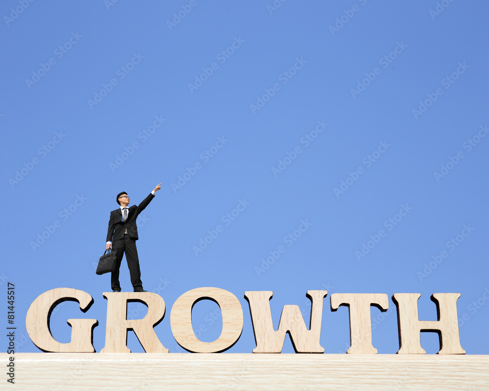 Growth business concept