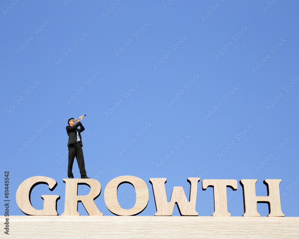 Growth business concept