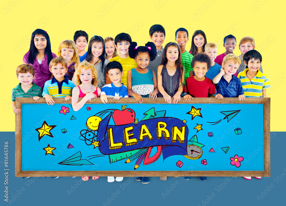 Kids School Education Learn Wisdom Young Concept