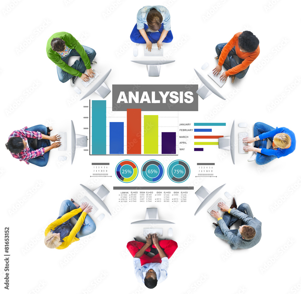 分析分析信息条形图数据统计概念