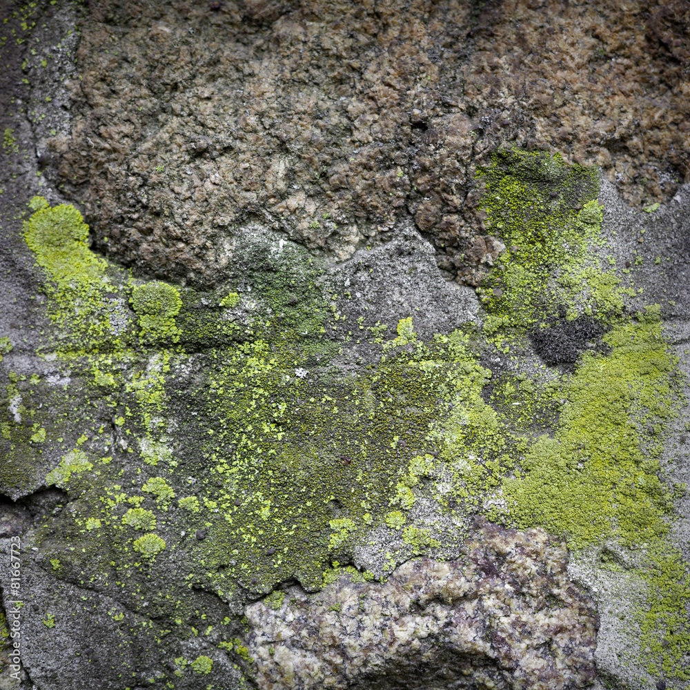 Wall. Natural granite stone texture background. Rough and rusty