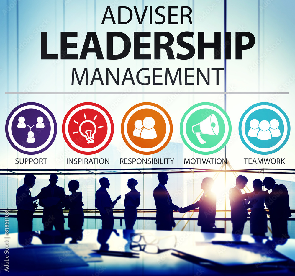 Adviser Leadership Management Director Responsibility Concept