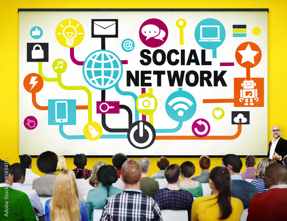 Social Network Internet Online Society Social Network Concept