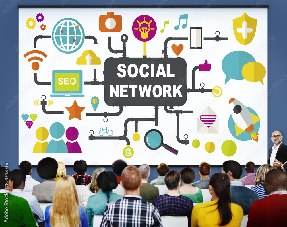 Social Network Internet Online Society Connecting Social Media