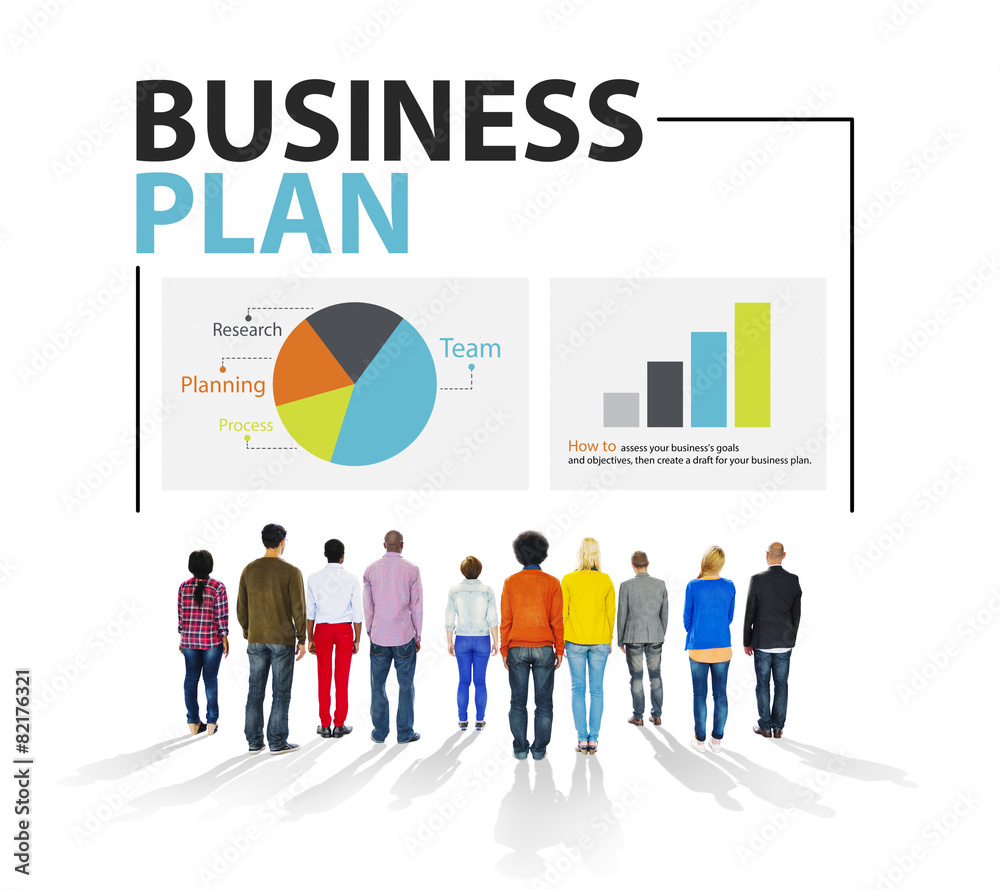 Business Plan Planning Strategy Meeting Conference Concept