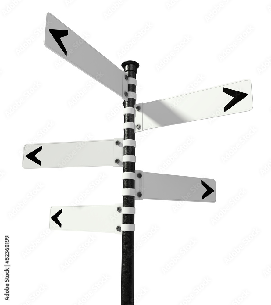 路标.3D.Sign Post