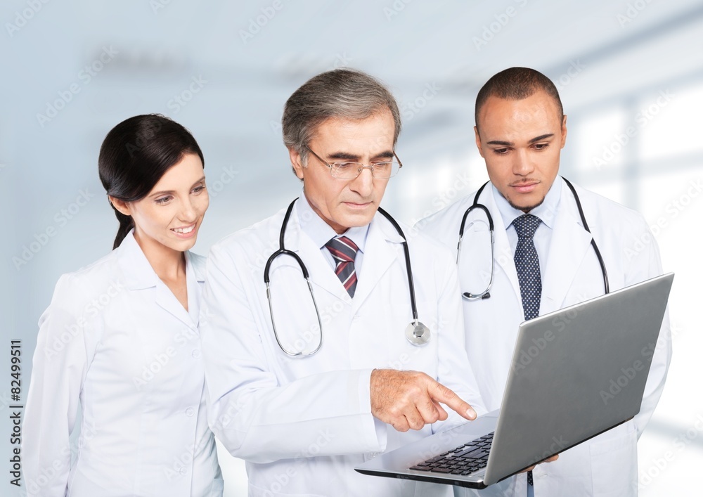 Doctor, Healthcare And Medicine, Computer.