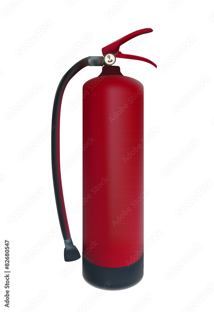 Fire Extinguisher Vector Illustration