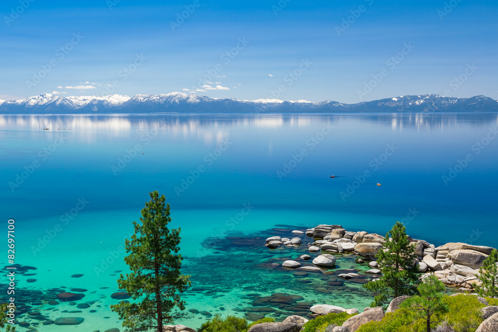 Kayaking Lake Tahoe