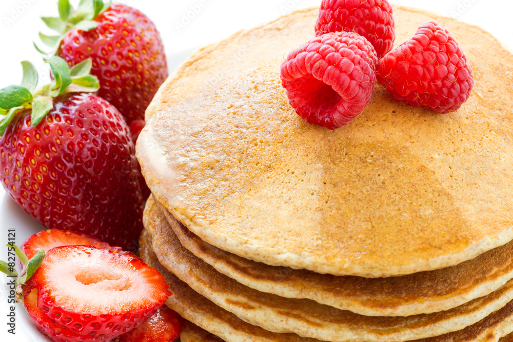 Whole grain pancakes