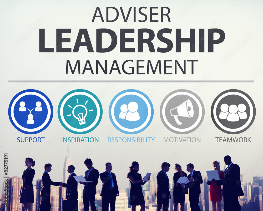 Adviser Leadership Management Director Responsibility Concept