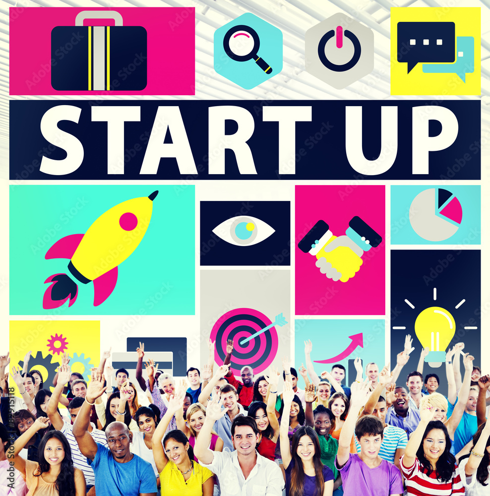 Start Up Business New Launch Technology Concept