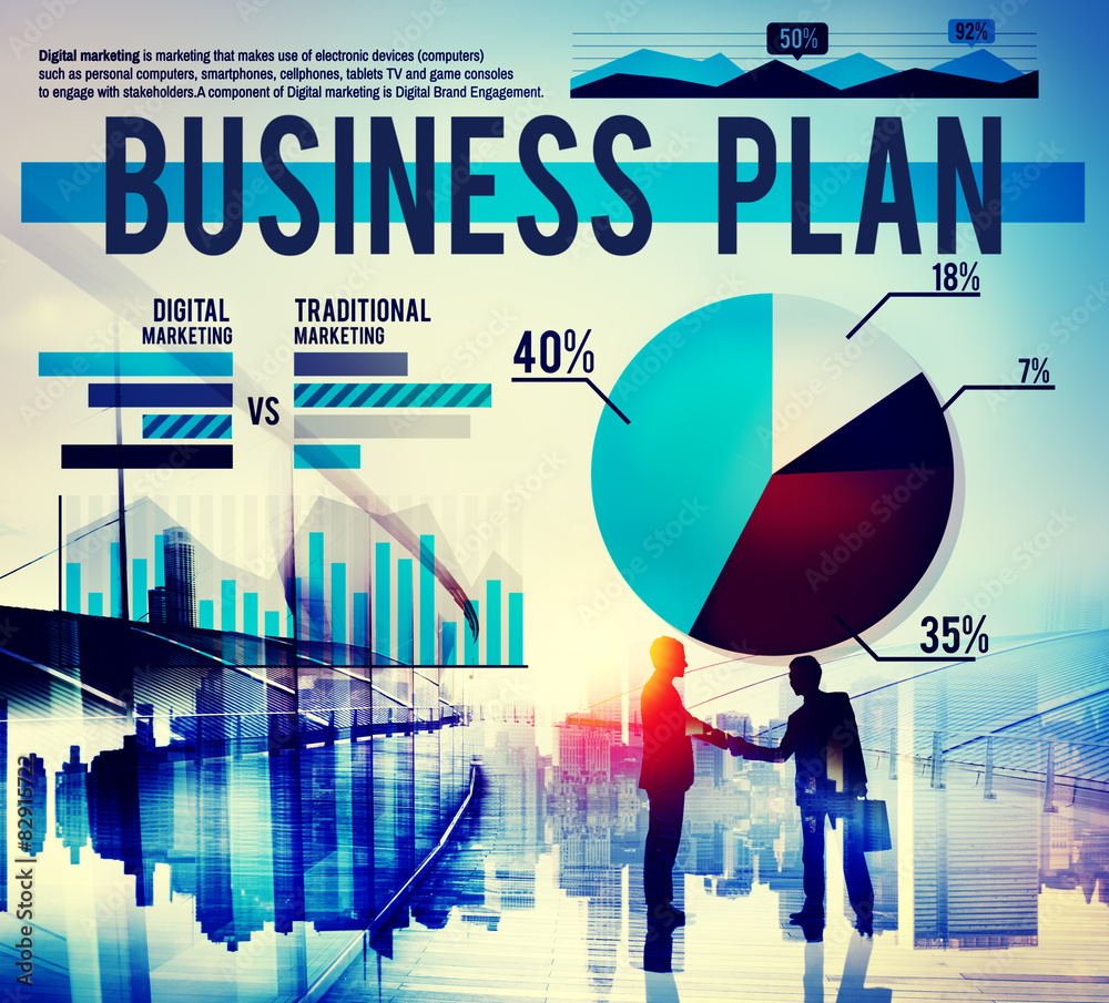 Business Plan Planning Strategy Marketing Concept