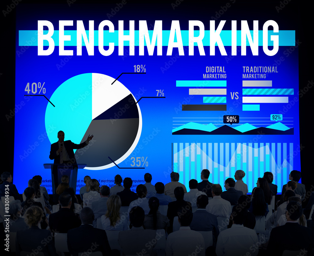 Benchmarking Improvement Growth Marketing Concept