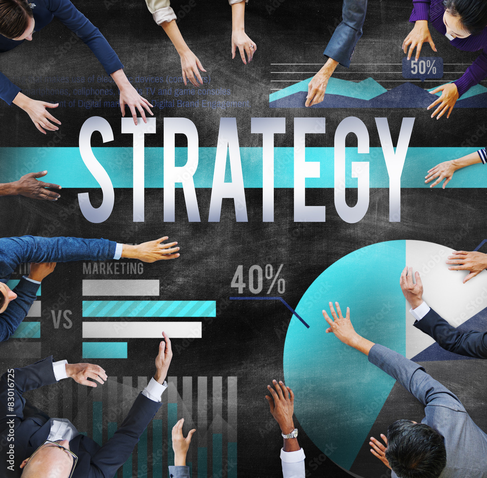 Strategy Business Vision Innovation Tactics Marketing Concept