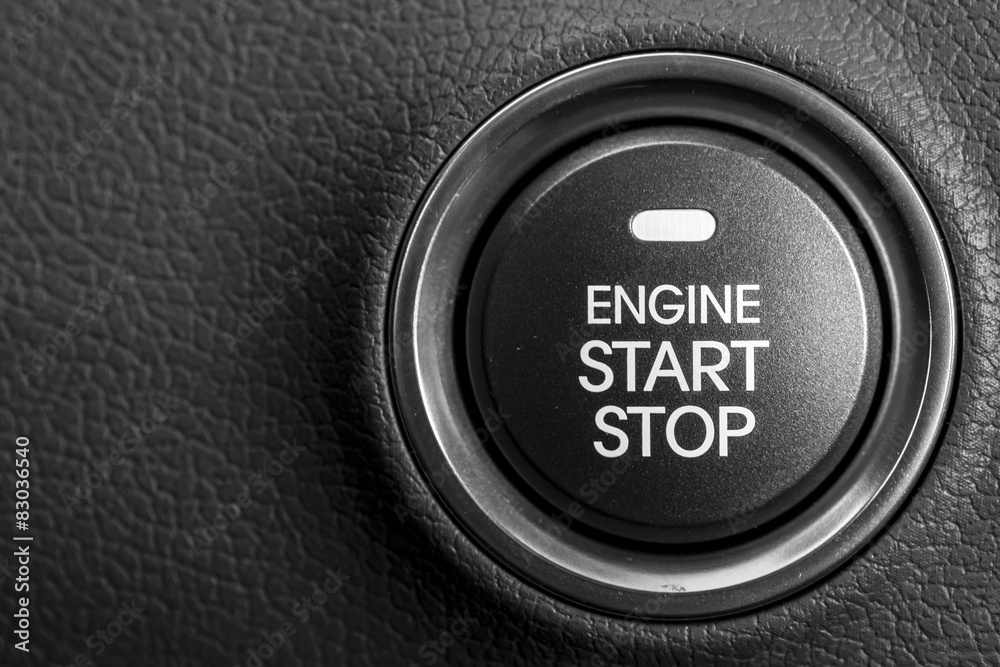 Engine start button