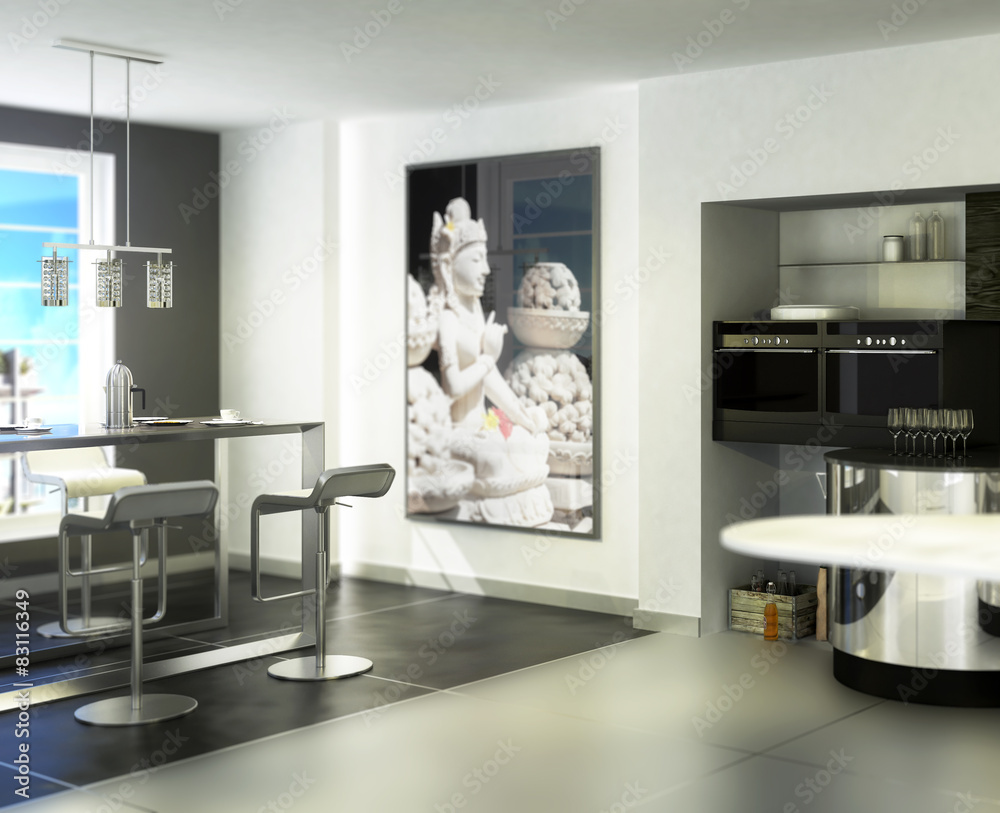 Conceptual Kitchen (focus)