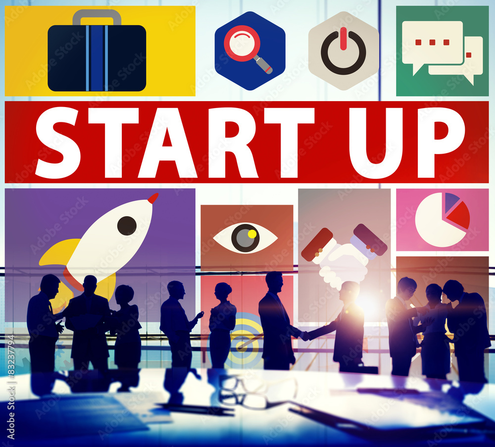 Start Up Business New Launch Technology Concept