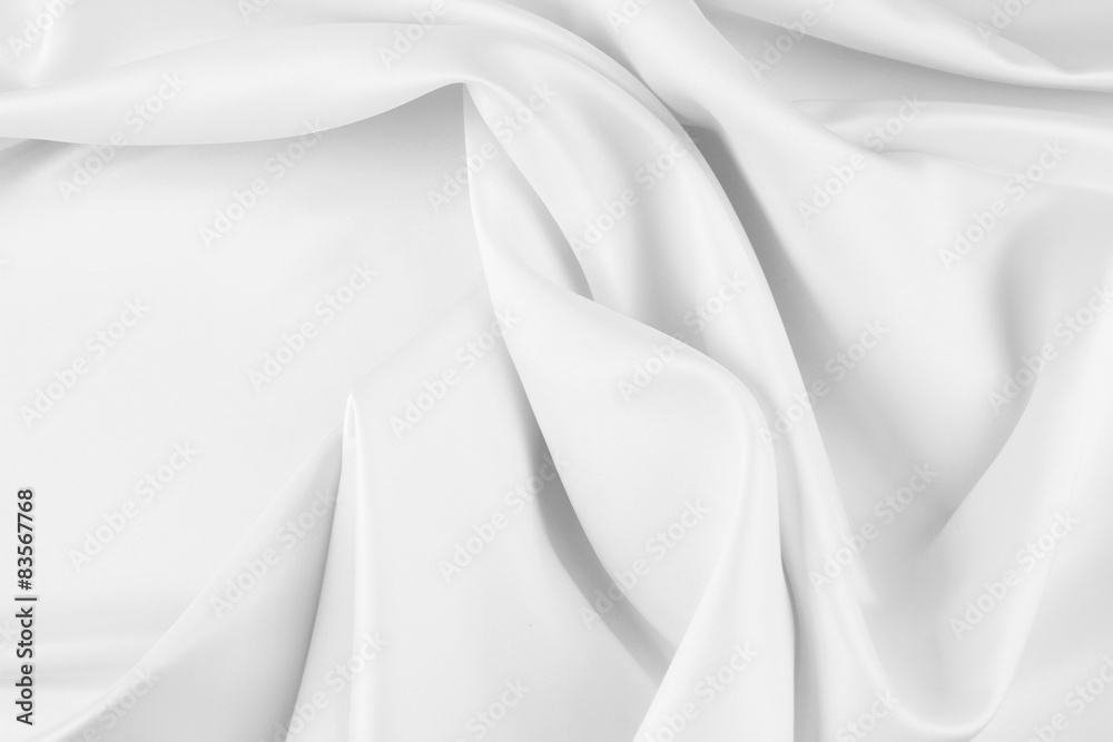 White silk