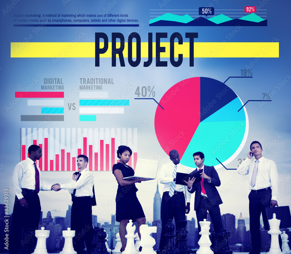 Project Program Plan Business Marketing Concept