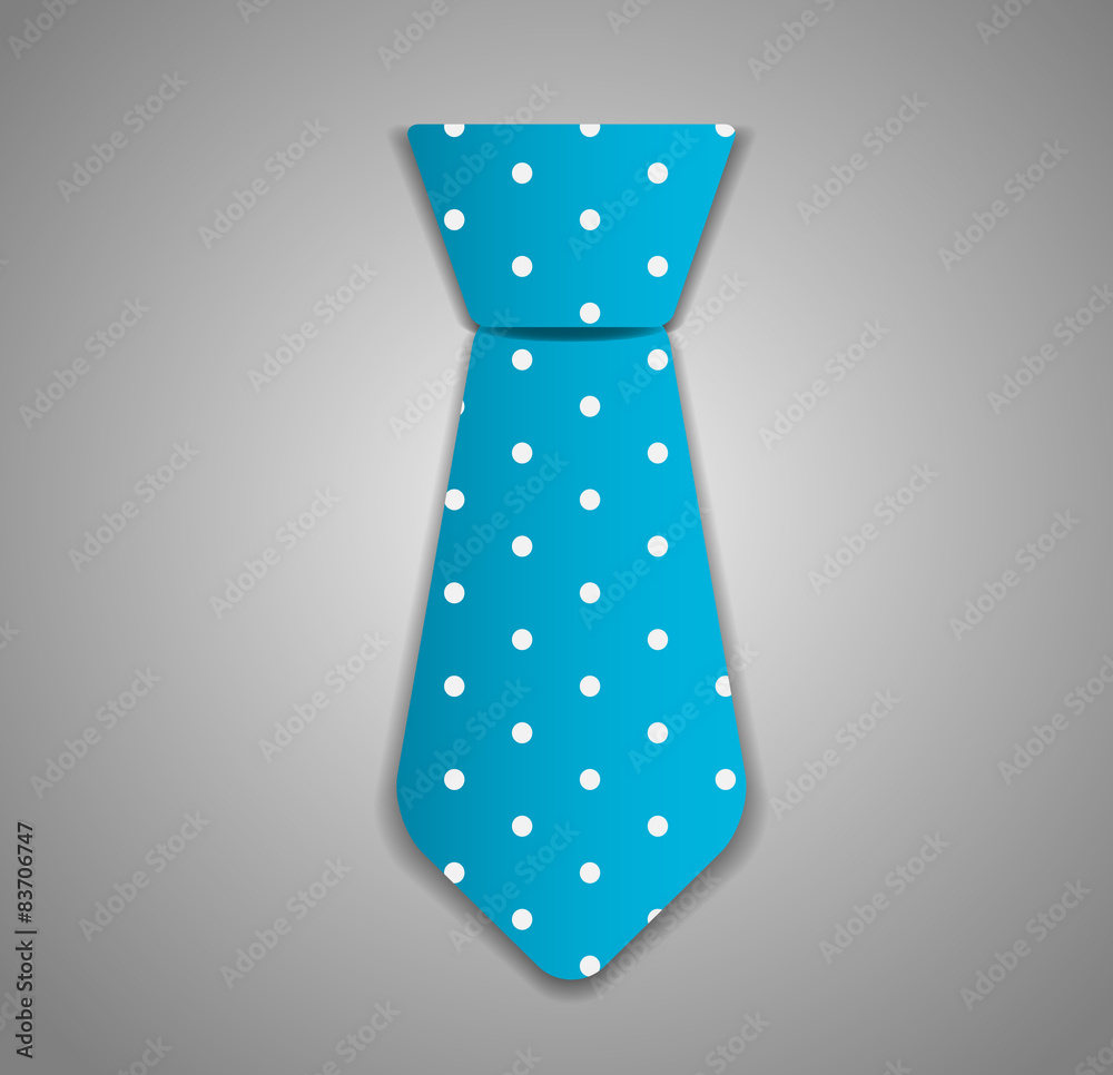 Necktie Vector Illustration