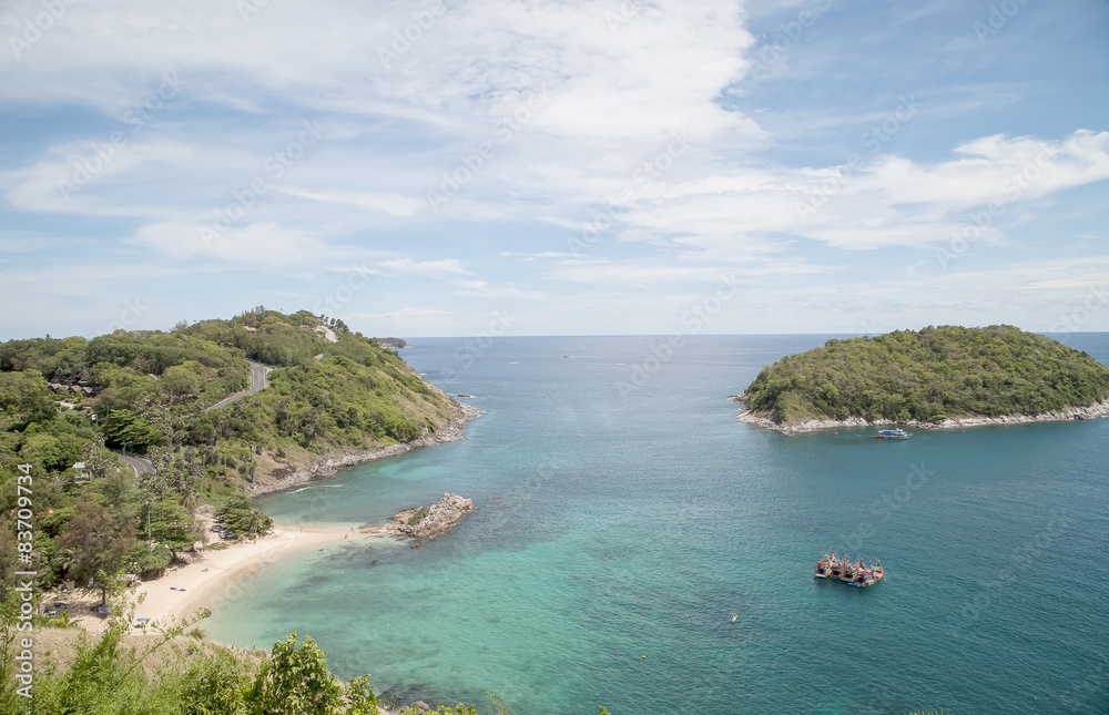 泰国南部普吉岛的Laem Phrom Thep