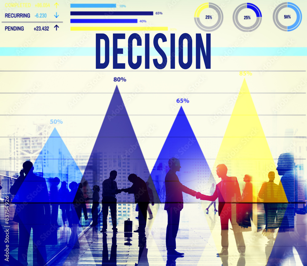 Decision Choice Chance Change Development Concept