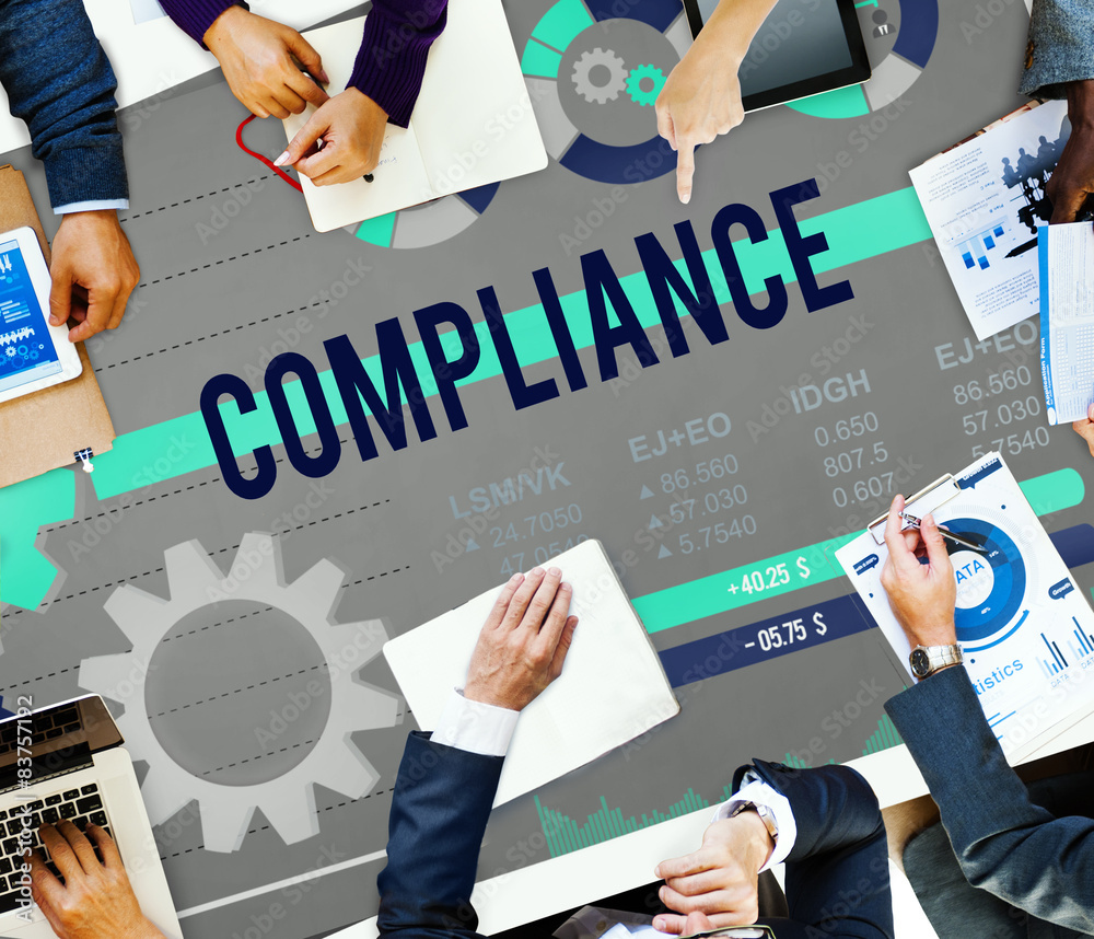 Compliance Accept Collaboration Growth Analysis Concept