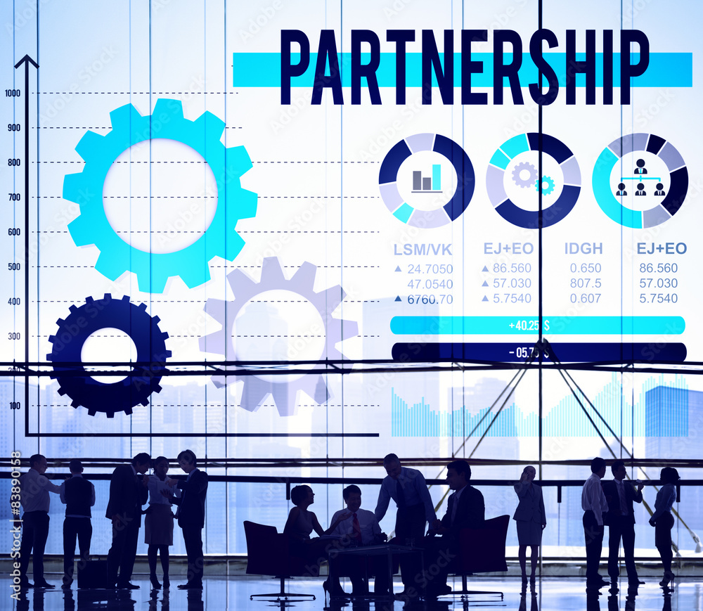 Partnership Collaboration Connection Teamwork Concept