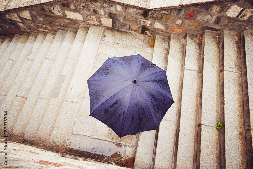 城市里的雨