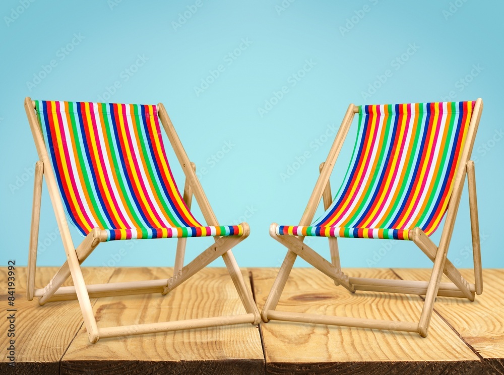 Background, beach, chair.