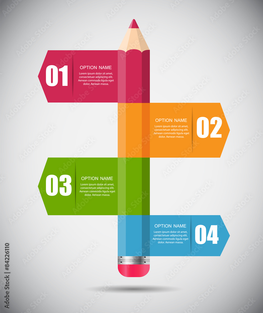 Infographic Template for Business Vector Illustration