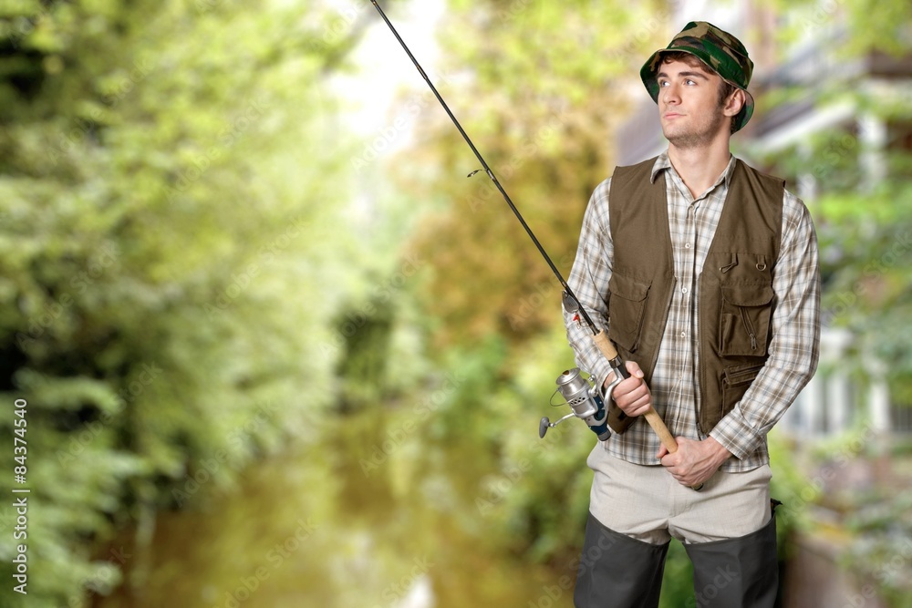 Fisherman, Fishing, Fishing Vest.