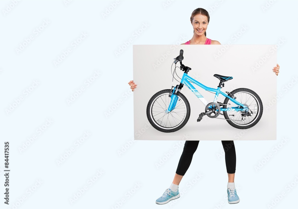 Bicycle, Mountain Bike, Isolated.