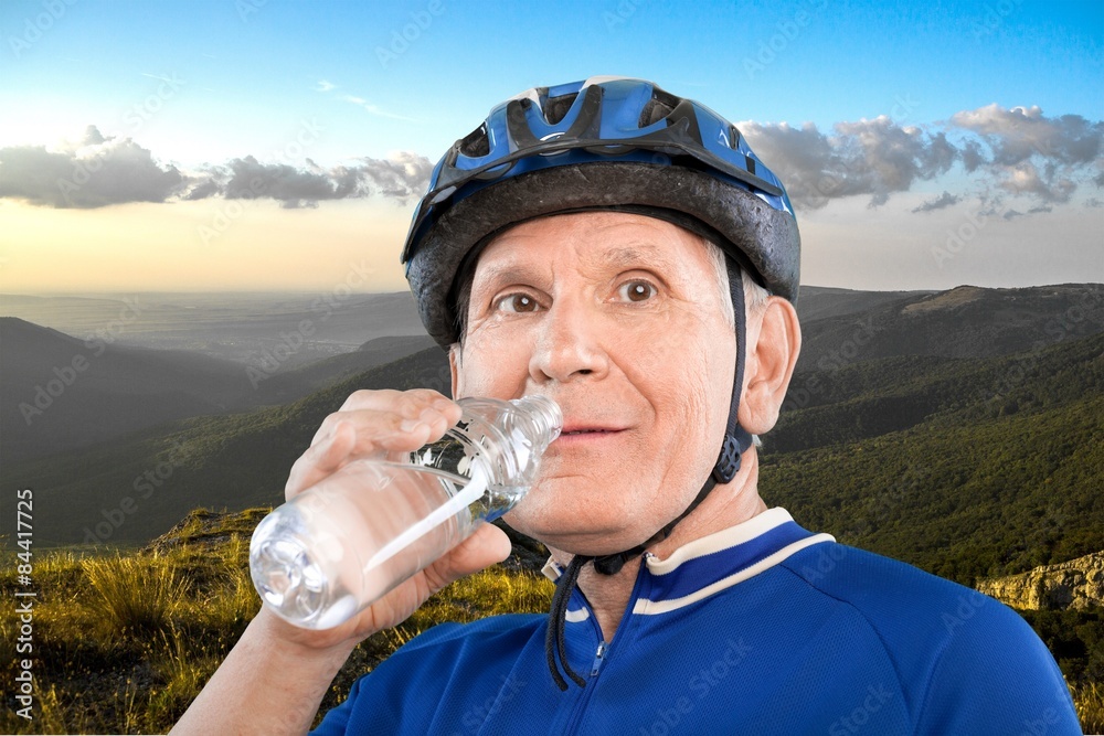 Senior Adult, Cycling, Old.